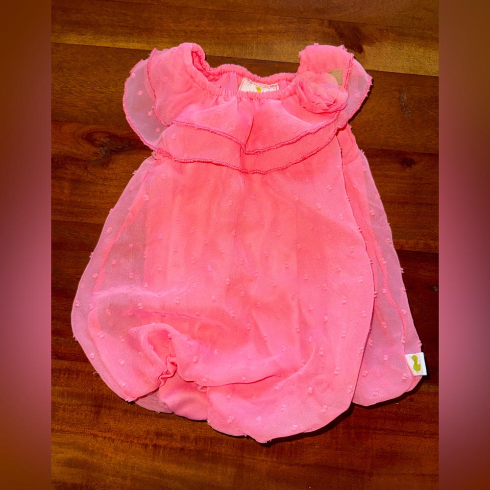Pink Kids Romper‎